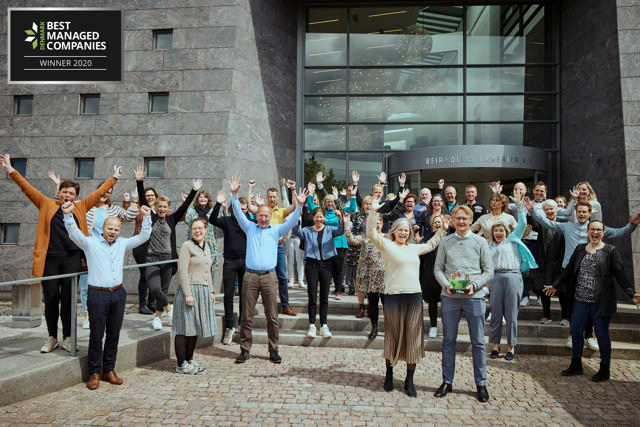 Beirholm is a Best Managed Company 2020